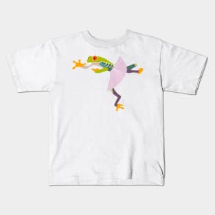 Ballet Frog Kids T-Shirt